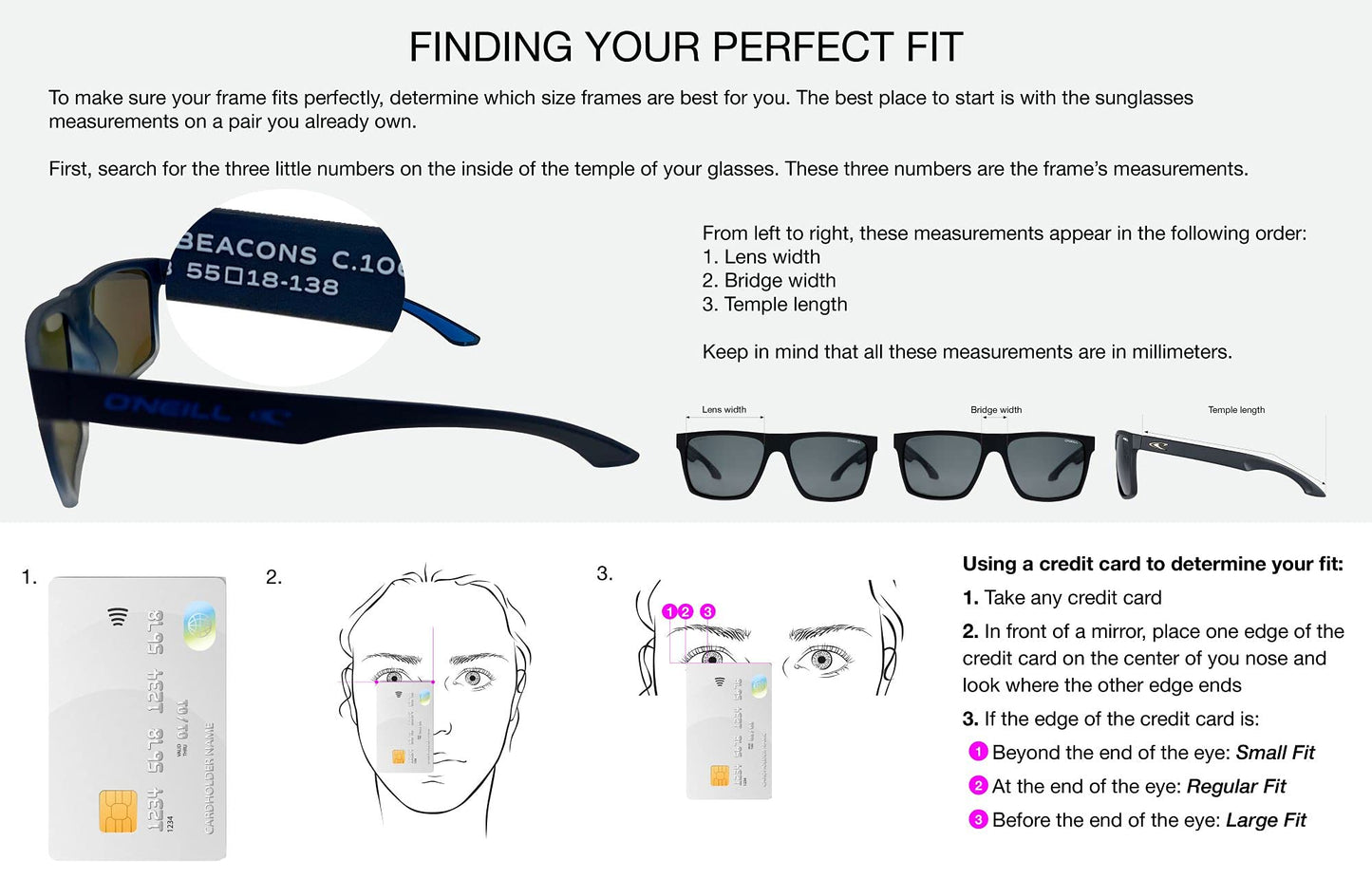 O'NEILL UV400 Offshore 2.0 Polarized Sunglasses for Men and Women, 55 Millimeters, Gloss Clear Crystal