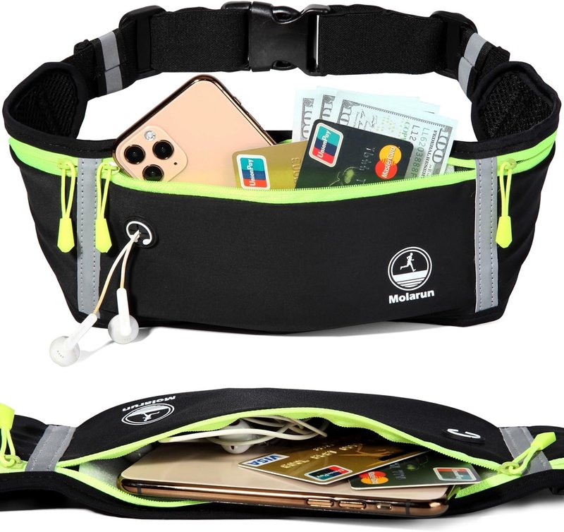 Slim Running Belt Fanny Pack - Lightweight Jogging Waist Pack for Phone & Essentials | Unisex Design