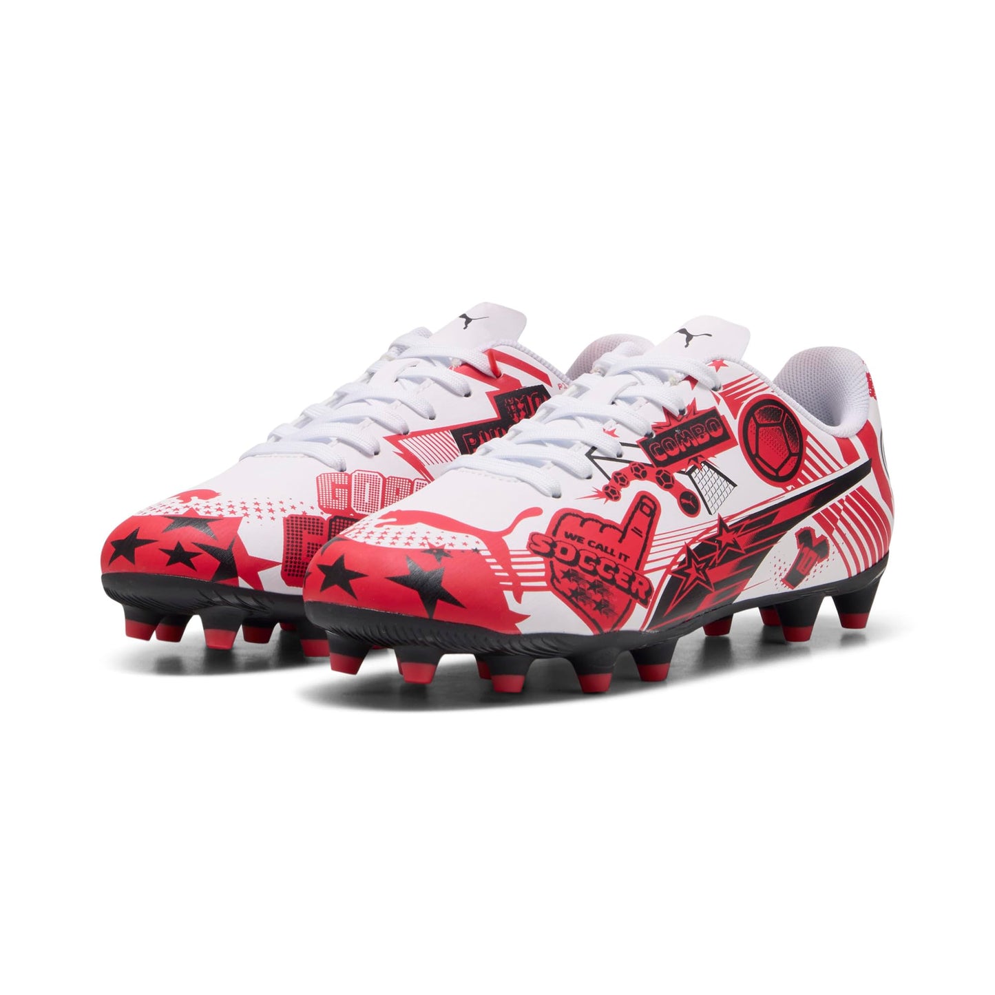 Puma Unisex-Child Christian Pulisic Legacy Ultra Firm, Artificial Ground Soccer Cleats