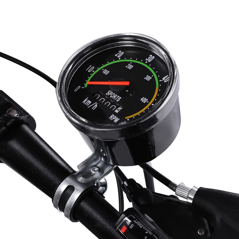 Cycling Computer, Mechanical Speedometer Odometer Cycling Stopwatch Cyclocomputer
