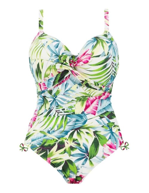 Fantasie Women's Langkawi Underwire Twist Front Swimsuit White