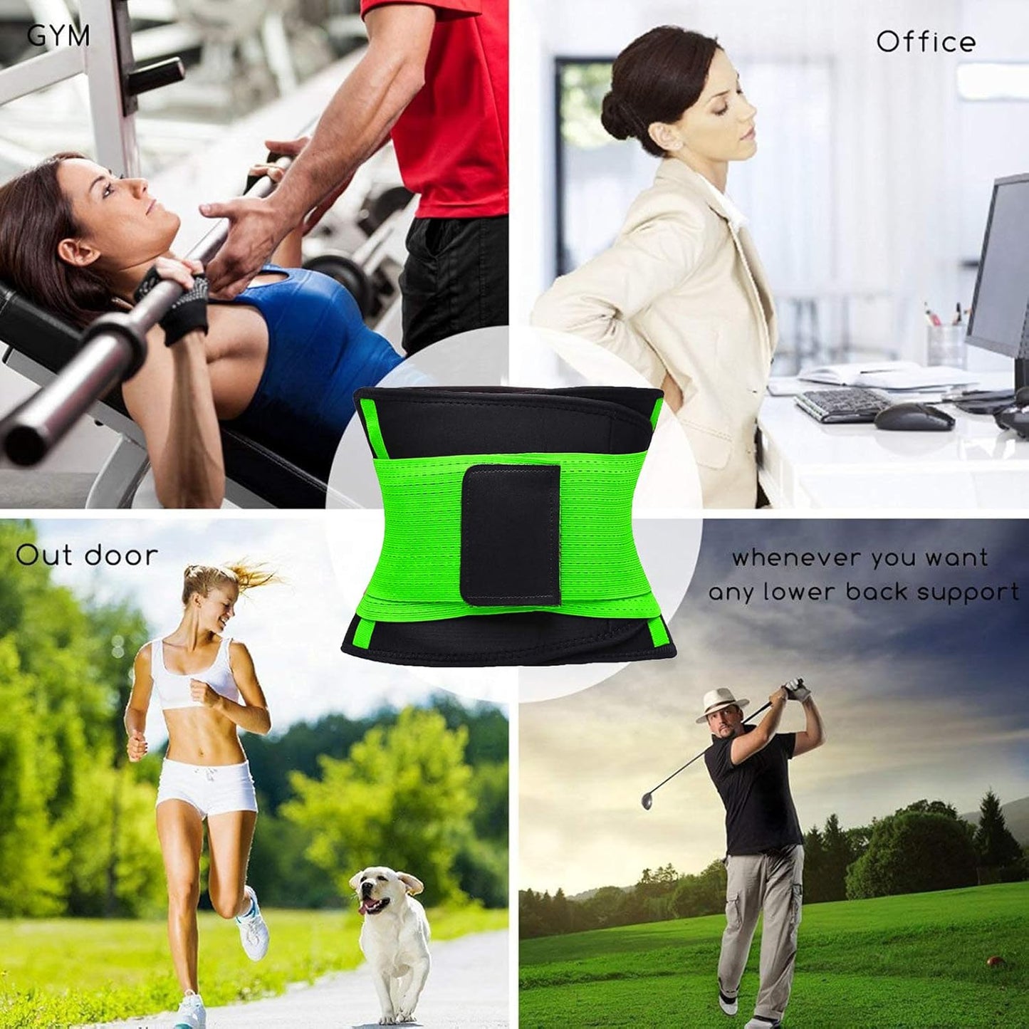 VENUZOR Waist Trainer Belt for Women - Slimming Waist Cincher Trimmer - Comfortable Sport Girdle | Adjustable Size