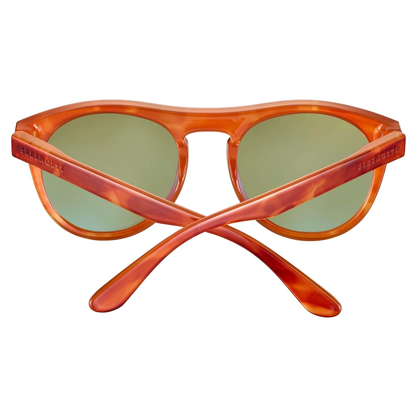 Serengeti Kingman Sunglasses (Shiny Milky Vintage Tortoise -Saturn 555nm)