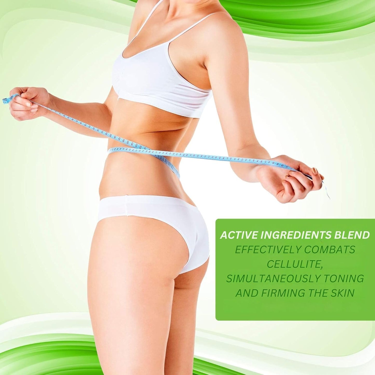 Contouring Moisturizing Body Wrap - All-Natural Cellulite Solution | 10 Wraps