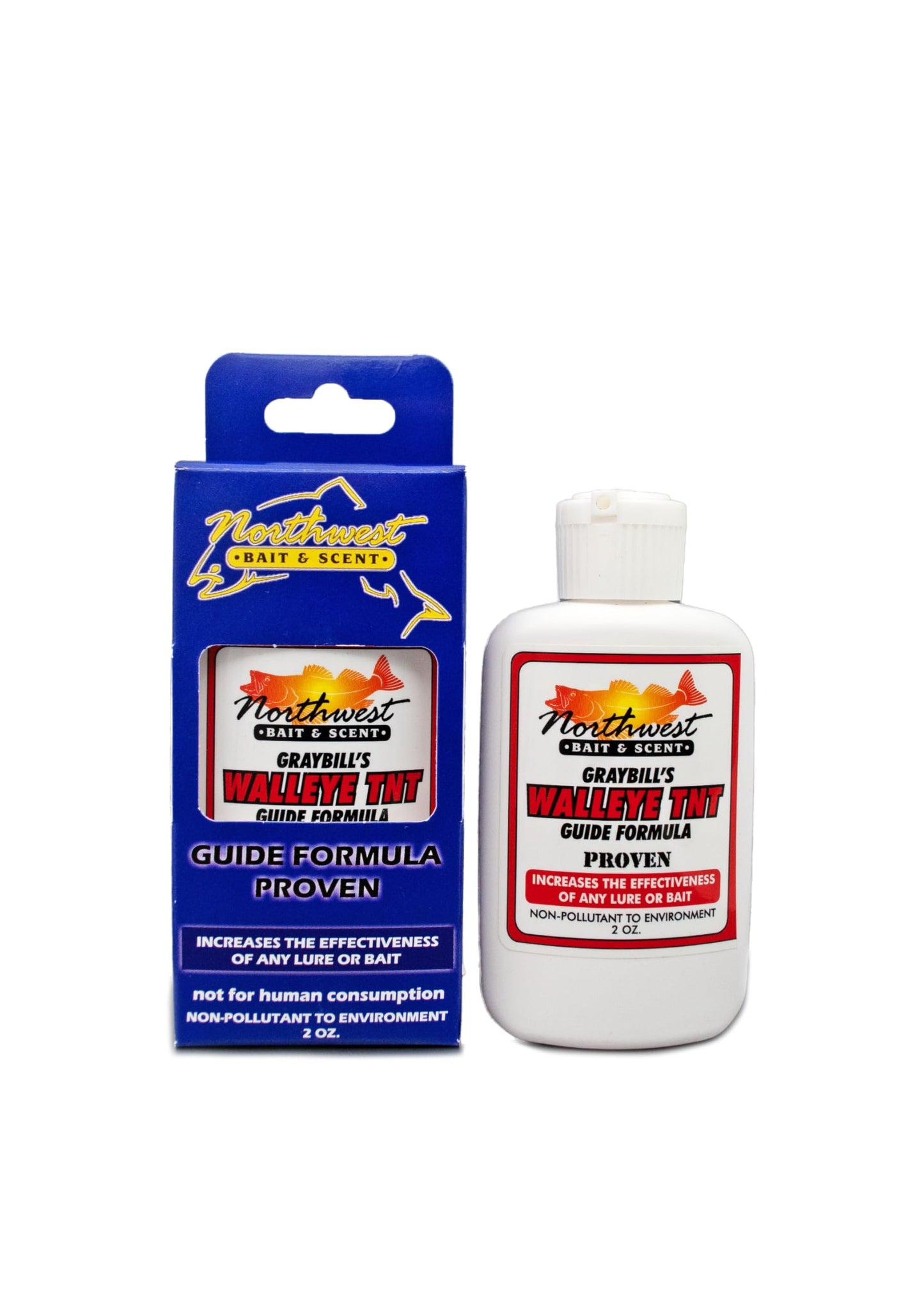 NORTHWEST BAIT & SCENT Walleye TNT Guide Formula 2 Ounce Bottle