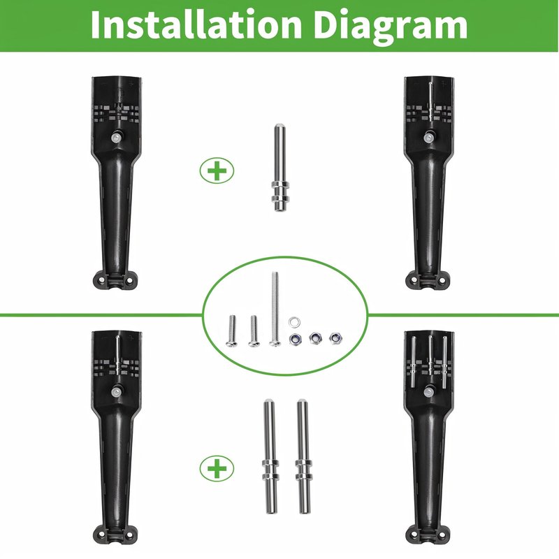 10L0L 48V 3-Pin Battery Charger Plug Connector Kit. Compatible with Yamaha G29 Drive Replace OEM #JW9-82174-00