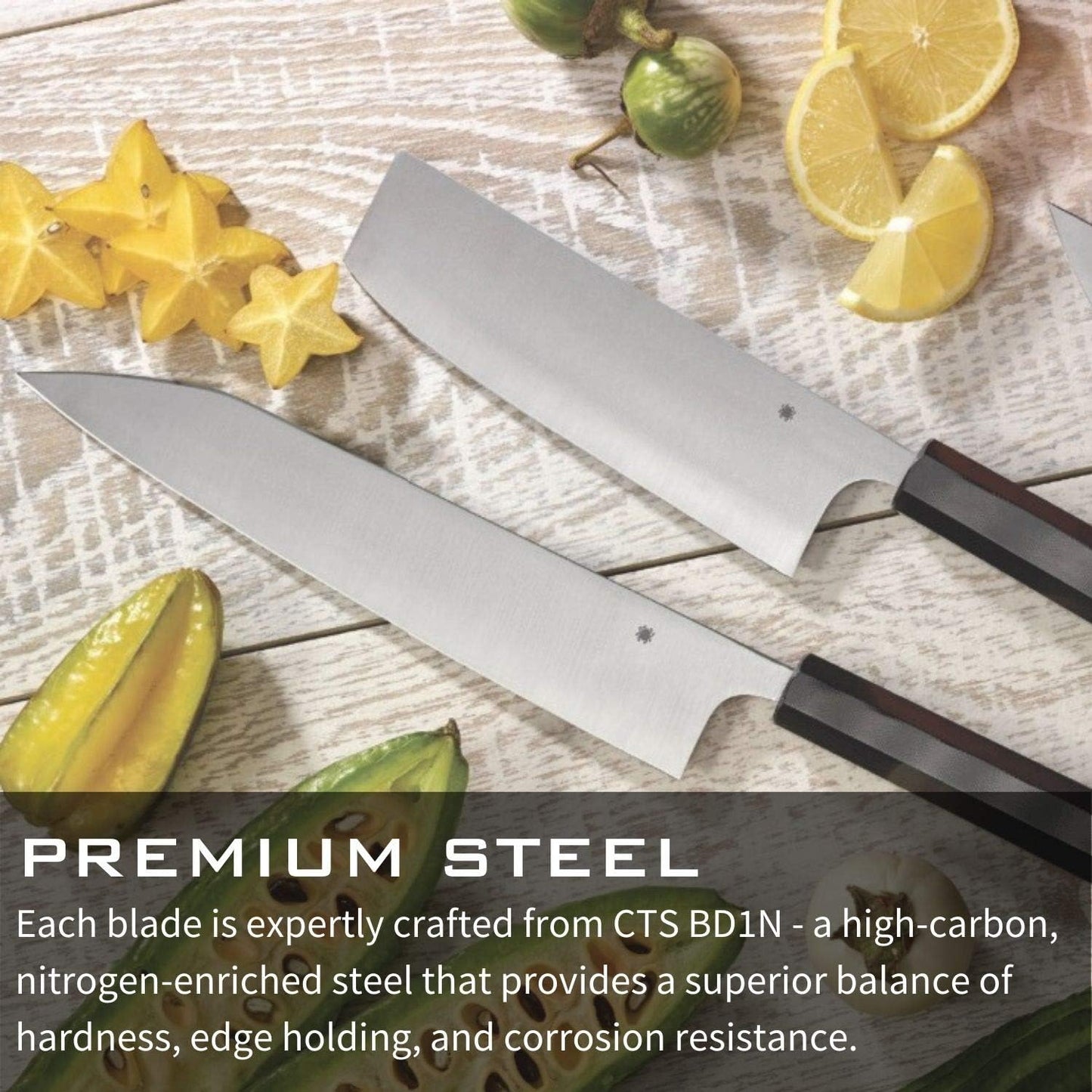 Spyderco Murray Carter Kitchen Knives - Premium Japanese Culinary Knives for Professionals