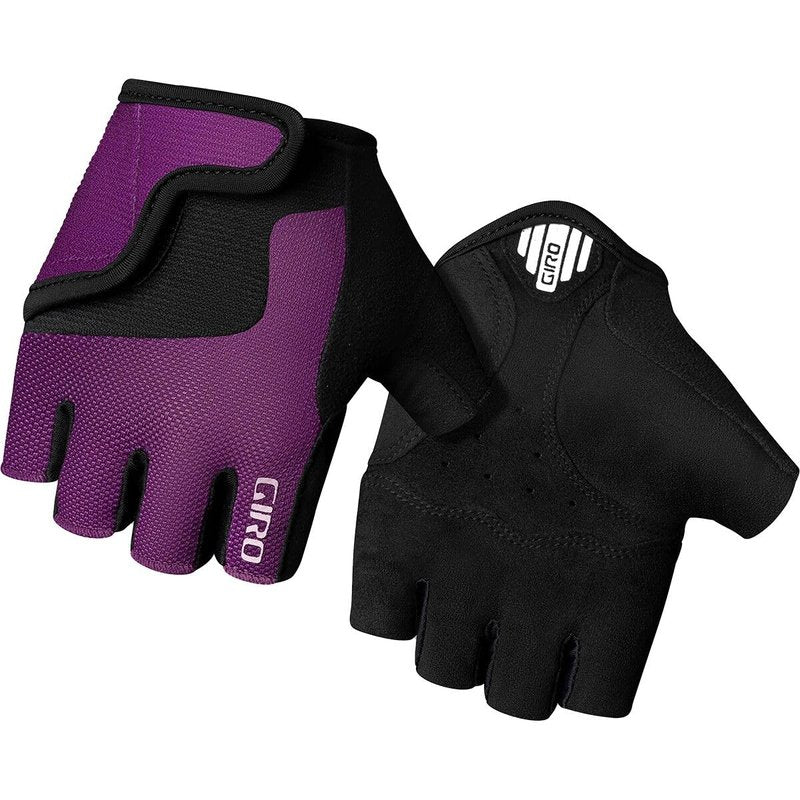 Giro Bravo Jr Youth Road Cycling Gloves -Throwback Purple (2024), Medium