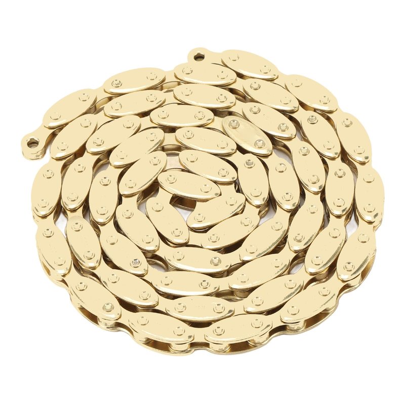 Tbest Chain, High Strength Steel 100 Link Single Speed Chain Replacement for Fixed Gear for BMX