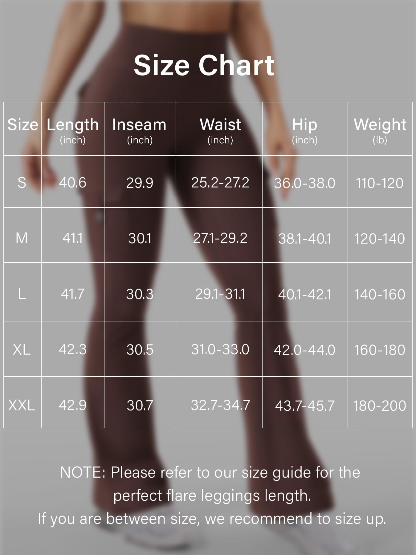 YEOREO CoreFlex Women Workout Flare Leggings with Pockets Hidden Scrunch High Waisted Cargo Gym Yoga No Front Seam Leggings (Chocolate, Small, 30" Inseam)