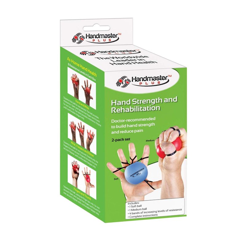 HandMaster Doczac Plus 2-Pack Physical Therapy Hand Strengthening Exerciser