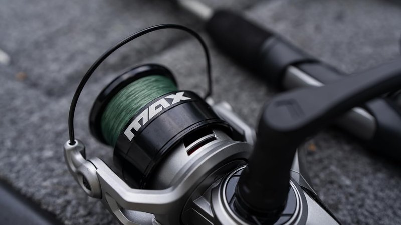 Max X Spinning Reel & Fishing Rod Combo - Lightweight, Durable Design for Anglers