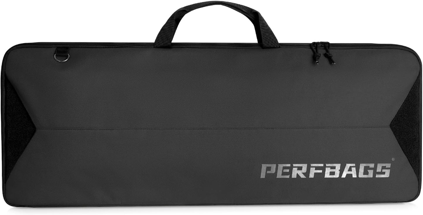 Tactical Padded Soft Rifle Case - MOLLE System, Fits Scoped Rifles | Adjustable Sling & Dual Zipper