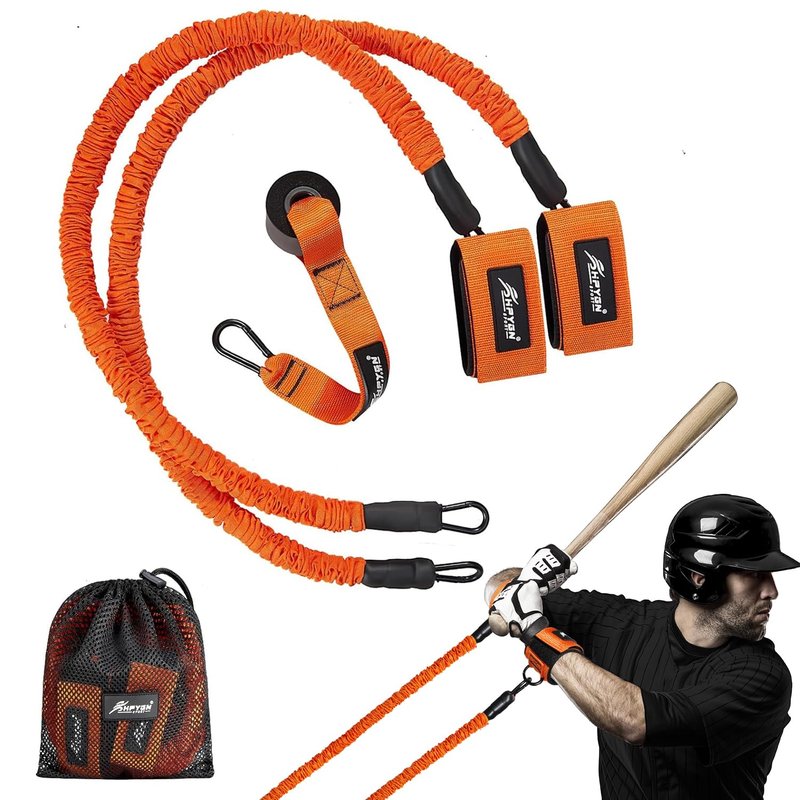 Baseball Bands, 50lbs Arm Bands for Baseball Softball Pitchers, Youth & Adult Athletes Improve Pitching Batting, Arm Strength, Flexibility, Rotational Speed, Baseball Training Accessories