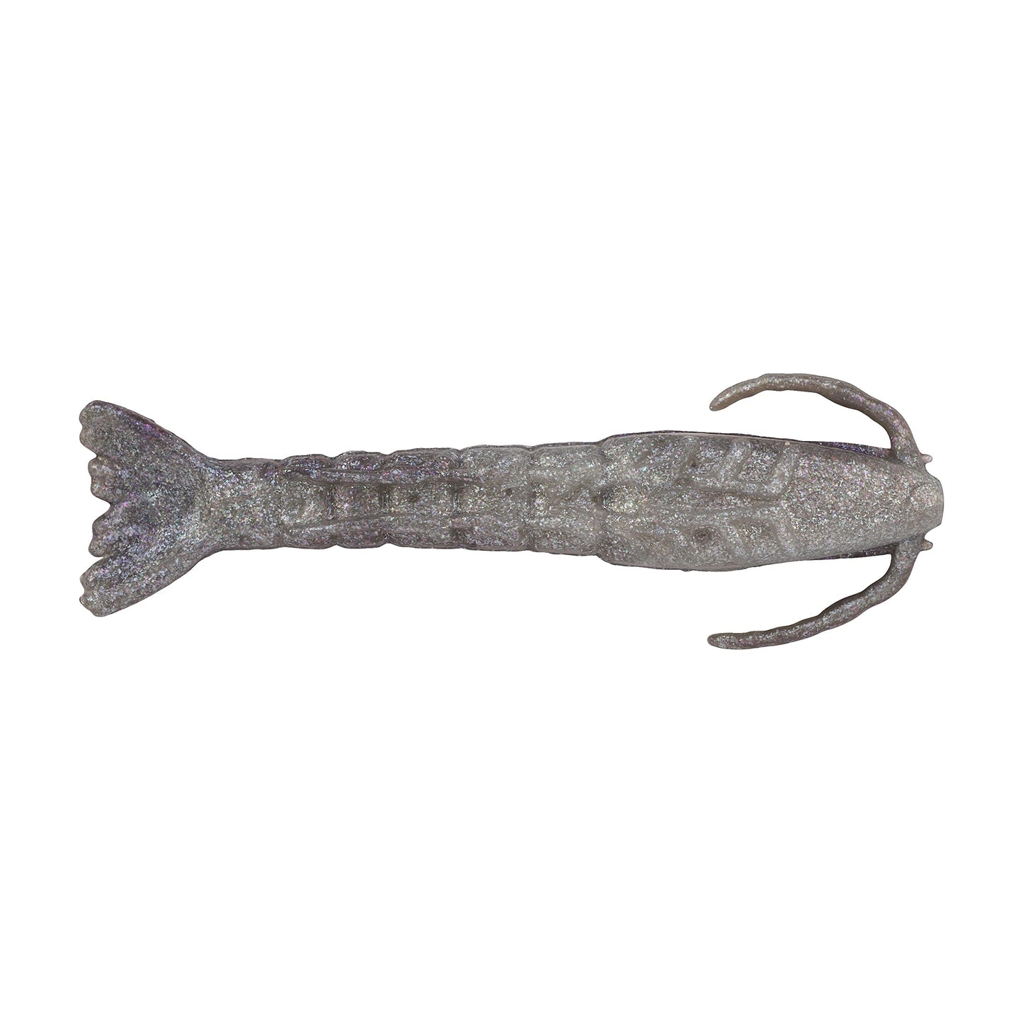 Berkley Gulp! Saltwater Shrimp Fishing Soft Bait, Purple Chrome, 4"