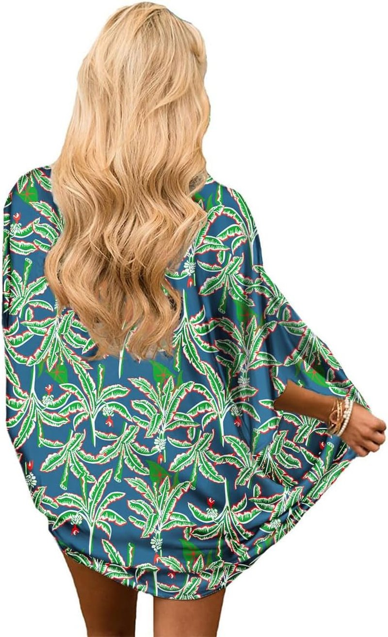 Women's Chiffon Kimono - Loose Casual Open Front Cover Up | Lightweight & Stylish