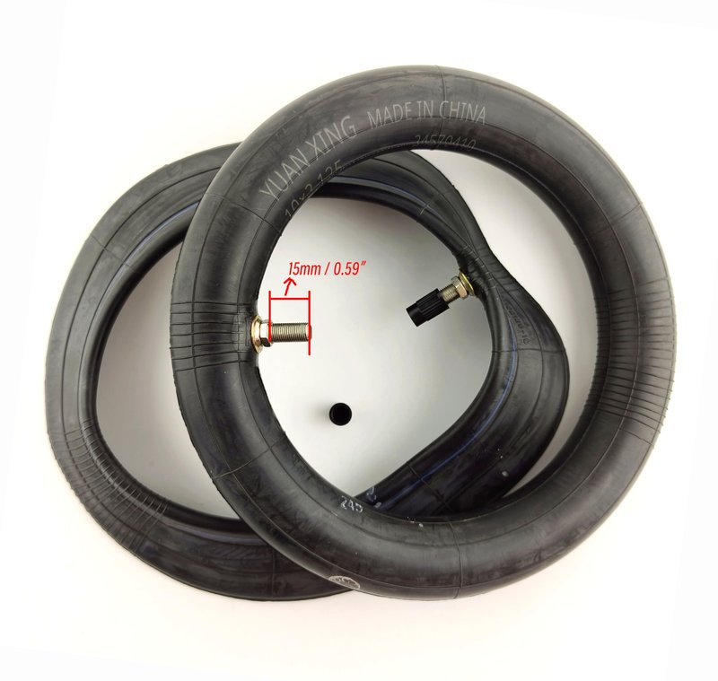 ZAITUO 10 x 2.125 10" Rubber Butyl Rubber inner Tube Replace for Segway Ninebot F Series (F20 F25 F30 F35 F40 F65) D28U 10-inch Electric Kick Scooter Tyre Wheel Parts (1)