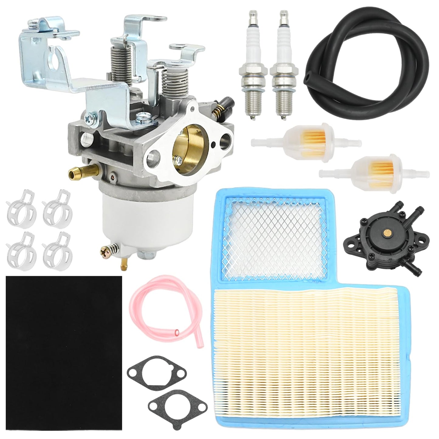 Aynaxcol JN6-14101-14 JN6-14101-15 Carburetor Carb Replacement for Yamaha Golf Cart G16 G17 G18 G19 G20 G21 1996-2002 4 Cycle Engine Tune Up Kit JN6-14101-10 JN6-14101-00 JN6-13567-00 JN3-14101-00