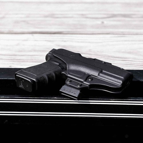 Glock 17/19/44/45/47 Gen 3-5 & 22/23 Gen 3-4, Shadow MR920 w/Streamlight TLR1 OWB Holster - USA Made - Total Eclipse OWB Holster - Outside Waistband Carry (Ambidextrous) - by Blade-Tech Holsters