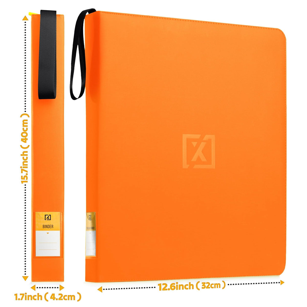 X PRO Top Load Card Binder - Compatible with Top-loading Card Cases - Fits 252 | 20 Premium Loaders Included | 9-Pocket Ringless Double-Sided Pages | Storage for TCG & Sports Cards