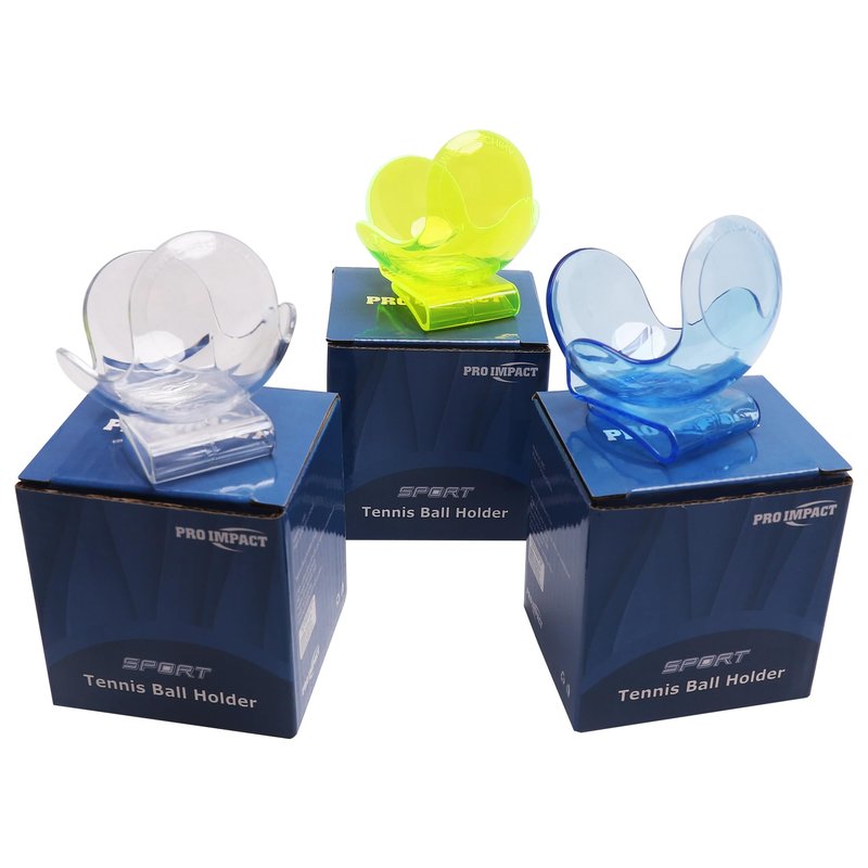 Pro Impact Tennis Ball Clip – Lightweight & Secure Tennis Ball Holder for Waistbands, Shorts, or Skirts – Holds 1 Ball – Tennis Training Accessory for Practice, Matches, Coaching, Men & Women