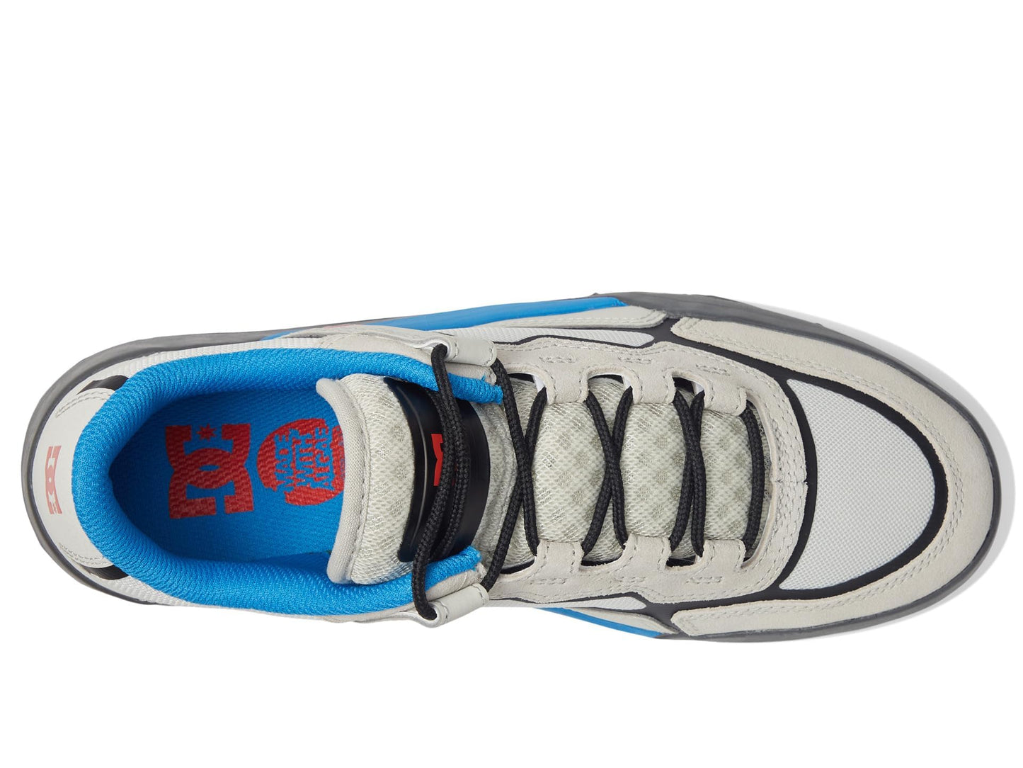 DC Men's Metric LE Skate Shoe Blue/White 7