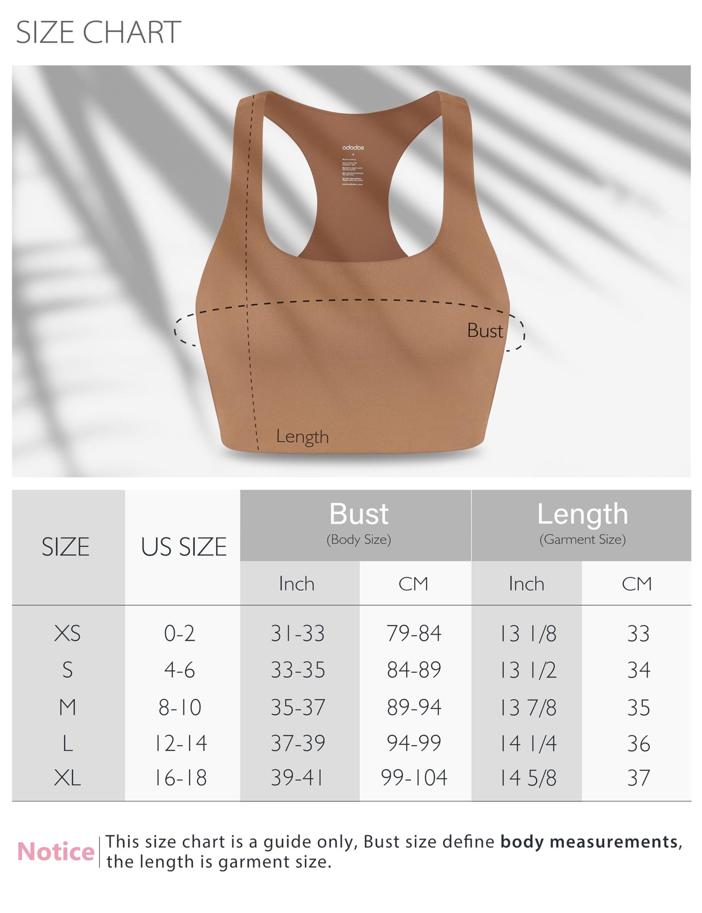 ODODOS Racerback Sports Bra for Women Yoga Tank Sleeveless Fitness Workout Crop Tops, Taupe, X-Large