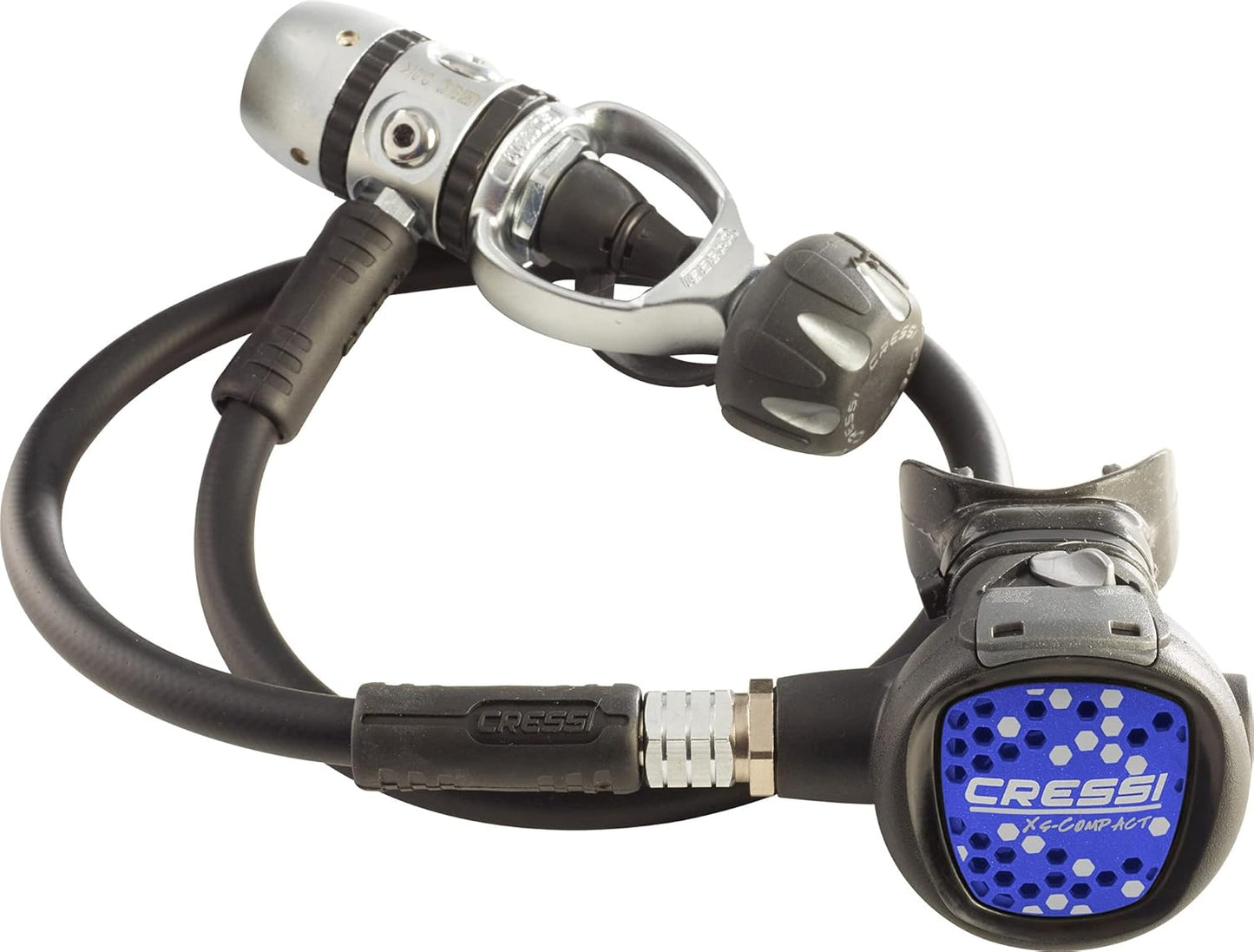 Cressi Essential Scuba Diving Gear Package - R1 BCD, Donatello C2 Dive Computer & AC2 Regulator Set | Complete Kit