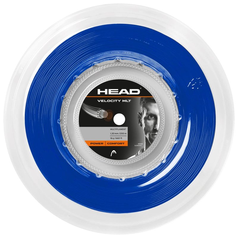 Head Unisex - Adult Velocity Mlt Roll Tennis String, Unisexá- Adults, 281414-16 BL, Blue, 16