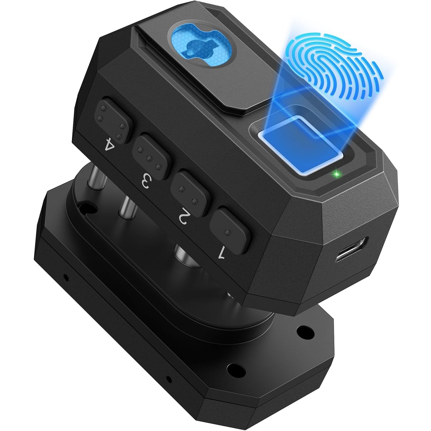 AINIRO Biometric Trigger Lock for Rifles Shotguns Handguns Quick Access