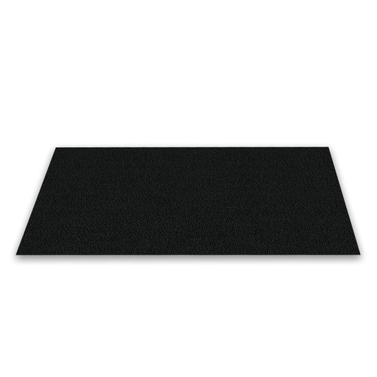 MSI Heavy Duty Gym Flooring Mat (20 Pack) - 3.5' x 6' x 3/4" Thick Rubber Mat - Solid Black - Ideal for Home Gyms, Commercial Fitness Centers, Workouts, and More