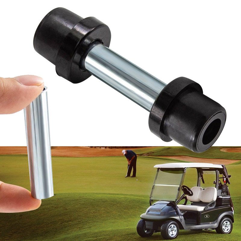 VIKKSAER Golf Cart Rear Leaf Spring Bushings Kits Replacement for EZGO TXT/Medalist 1994-up Replacement for Club Car DS 1981-up 70291-G01 70289-G02 1015583 1012303