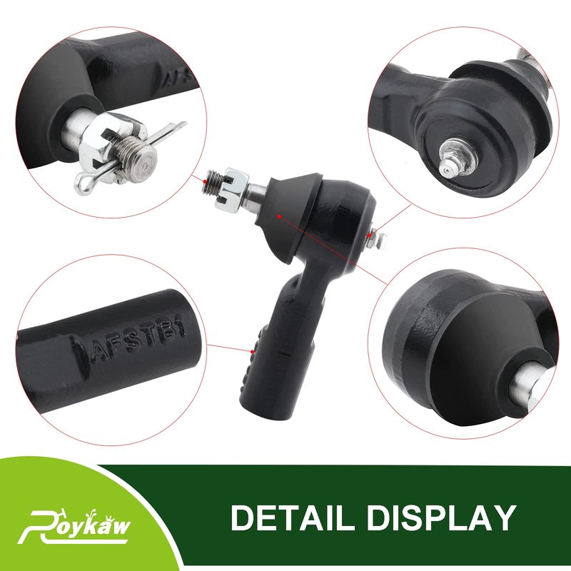 Roykaw Steering Rack Outer Ball Joint for EZGO TXT 2001-up Gas & Electric Golf Cart, Replaces OEM # 70695-G01
