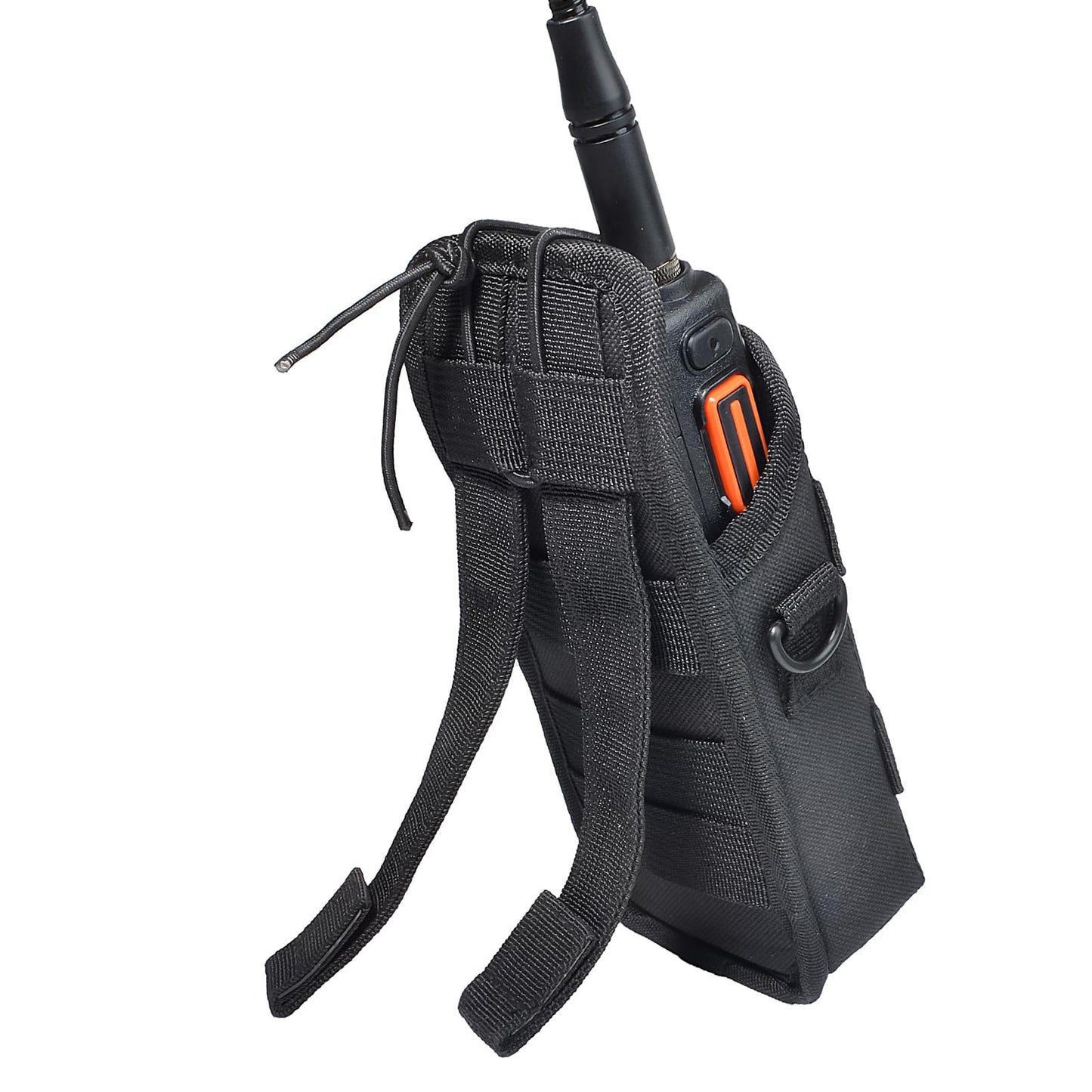 UAYESOK Universal Tactical Molle Radio Holster Holder Case Heavy Duty Pouch Case Bag for Two Ways Walkie Talkies