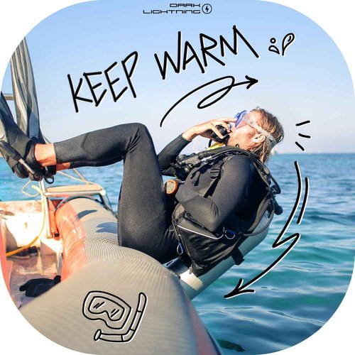 Dark Lightning Full Body Wetsuits for Men, Men's Wet Suit for Cold Water Swimming, Diving Surfing Snorkeling Kayaking Triathlon Wetsuit, Black,3/2mm,XL