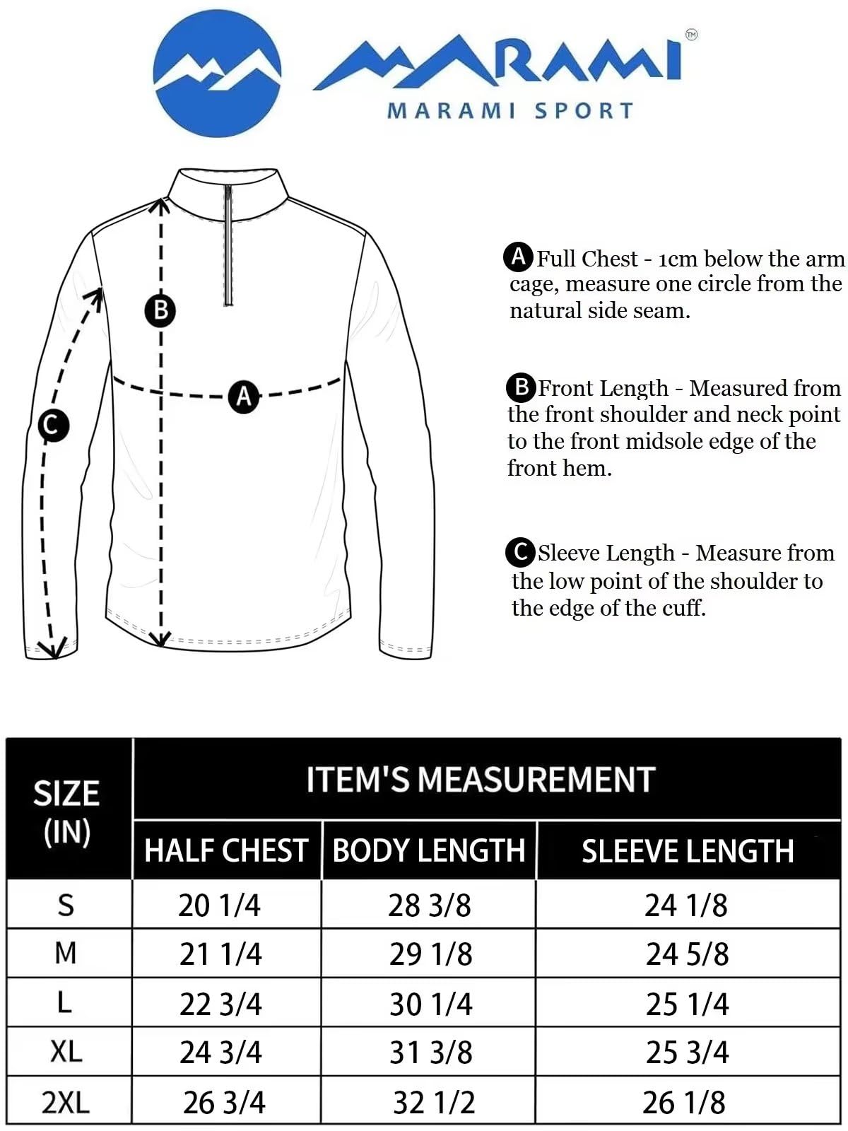 MARAMI 1/4 Zip Sweatshirts for Men Quarter Zip Fleece Golf Pullovers Thermal Athletic Sport Winter Tops Heather Green L