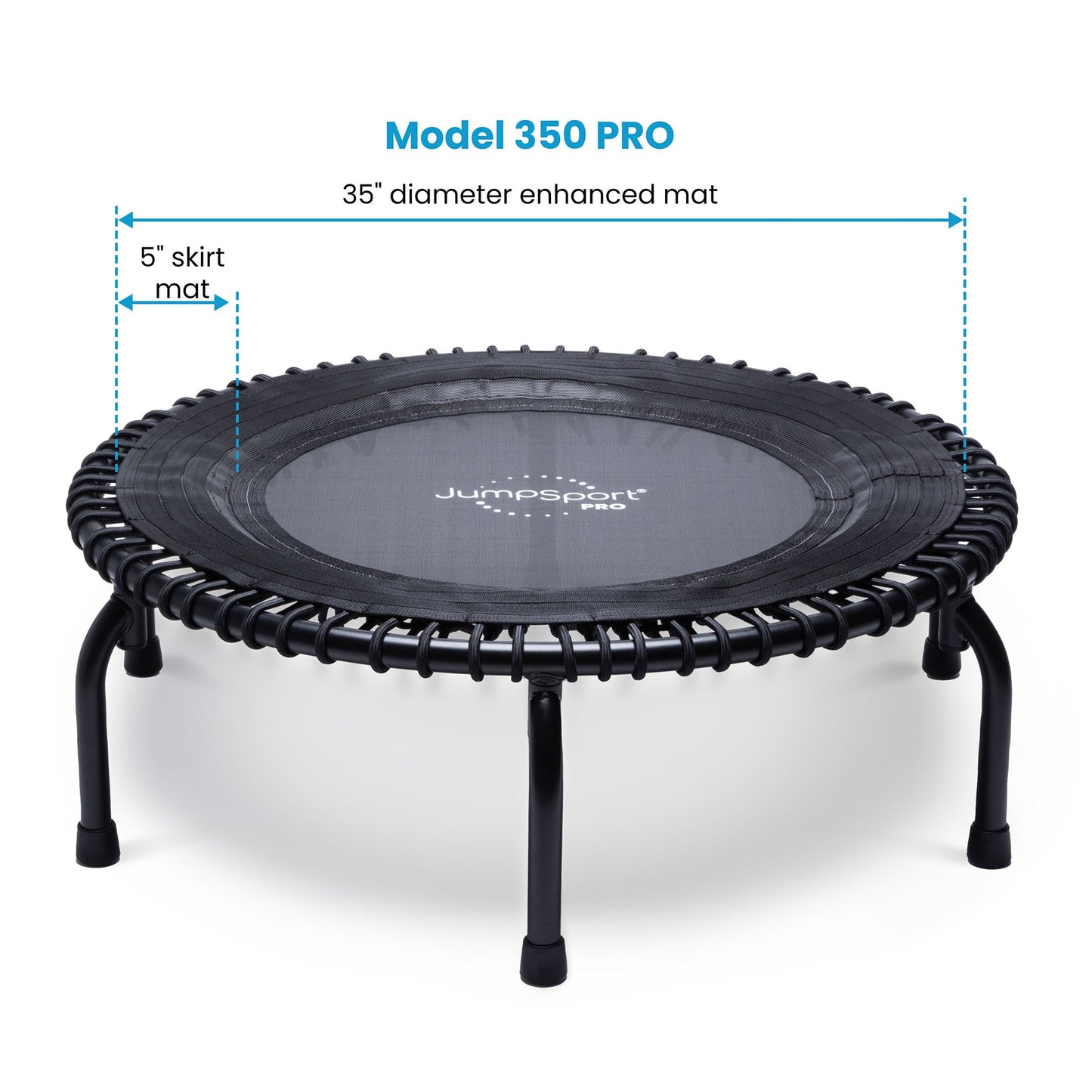 JumpSport Fitness Trampoline with EnduroLast Cords