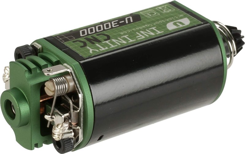 Evike - ASG Infinity CNC Custom AEG Airsoft Motor (Type: Short Axle/U-30000)