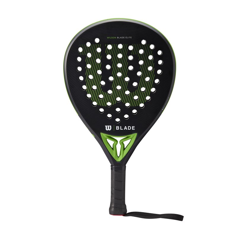 Wilson Blade Elite V2 Padel Racket - Black/Neon Green