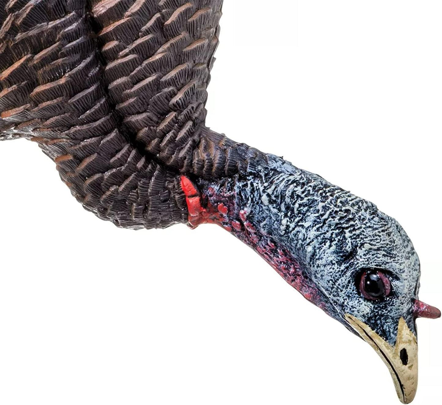 Ultra Realistic Turkey Decoy - Lightweight Plastic Thunder Chicken for Outdoor Hunting | Lifelike Feeding Hen