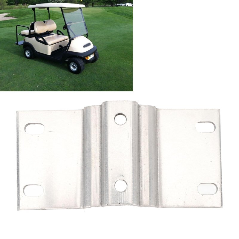 Focket Cart Seat Back Mount Bracket, 1017409 Metal Seat Back Support Bracket Replacement for Club Car Gas Electric 1979 to 1999 Seat Mounting Bracket