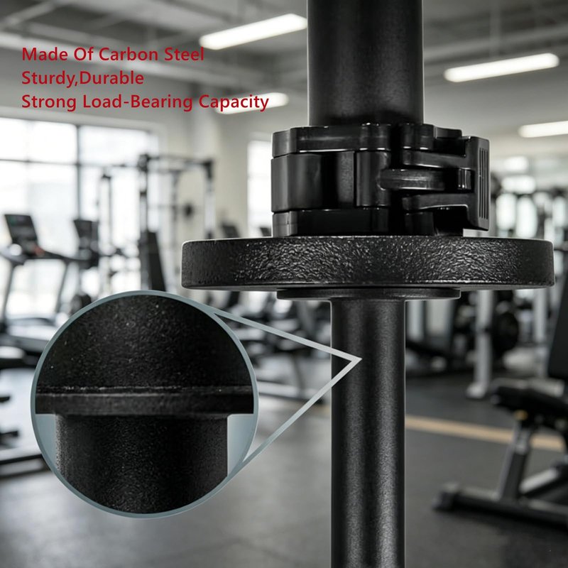 Wrist Bar for 2 Inch Olympic Plates Hand Developer Adjustable Wrist Curl Rotation Exerciser Arm Forearm Strengthener Trainer Fitness Equipment for Home Gym