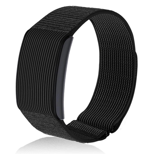 Yeahxing Strap Compatible with Amazfit Helio - Breathable Nylon Loop Sport Replacement Wristband, Adjustable Lightweight Replacement Band for All-Day Wear (Only Strap)