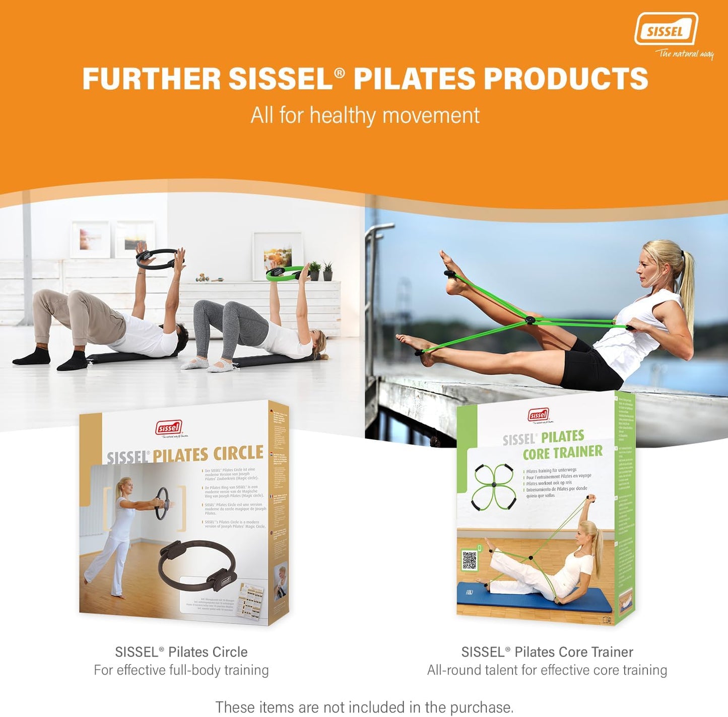 SISSEL Pilates Soft Ball - 8.5 in Gray | Phthalate-Free PVC for Deep Relaxation & Muscle Strengthening | 340 lbs Capacity