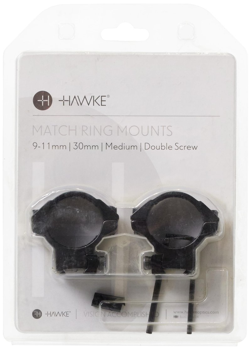 Match Mount Rings 9-11mm 2pc 30mm Medium