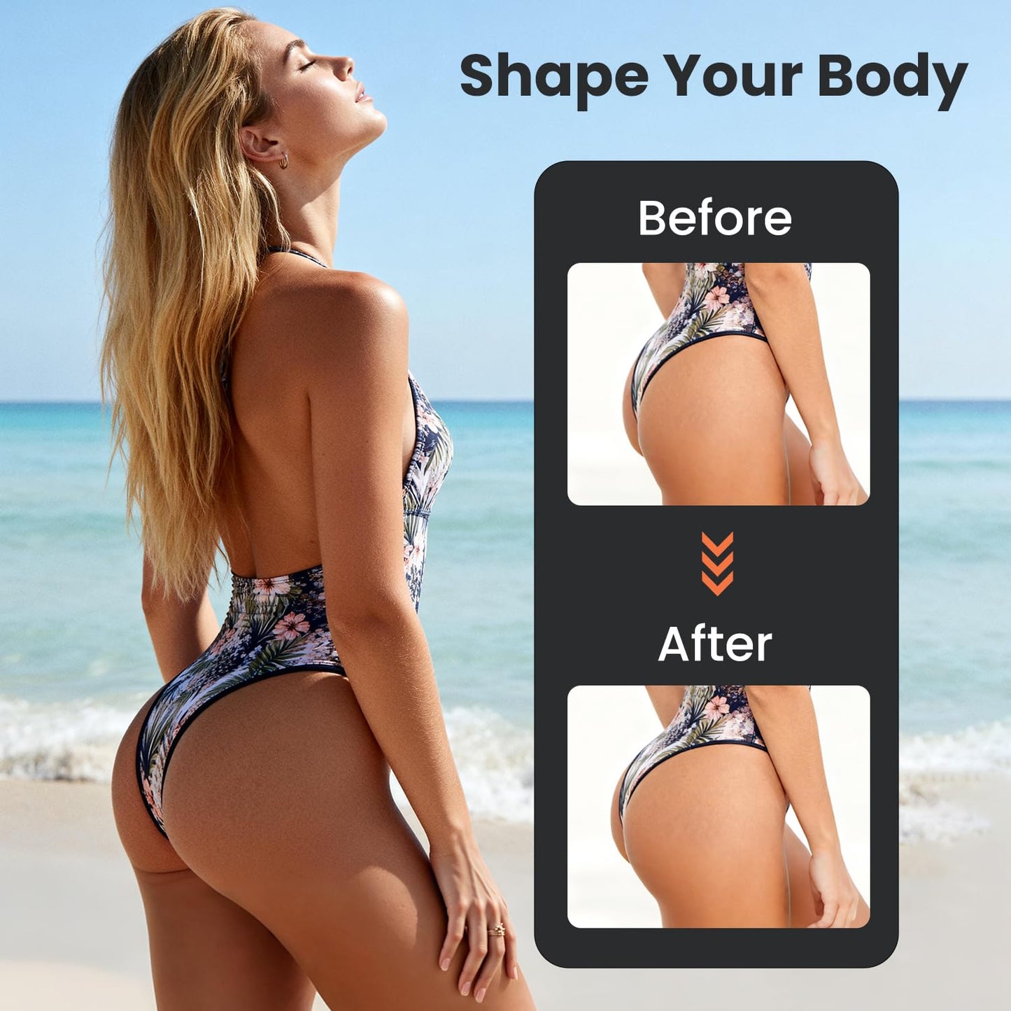 Hip Trainer Glute Muscle Stimulator, Butt Lifting Machine & Muscle Toner, Muscle Stimulator for Lifting HIPS, Home Workout Equipment for Women