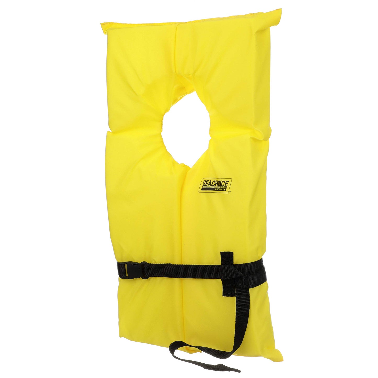 SEACHOICE 86080 Type II Personal Life Vest Foam Flotation Device, Yellow, Adult XL