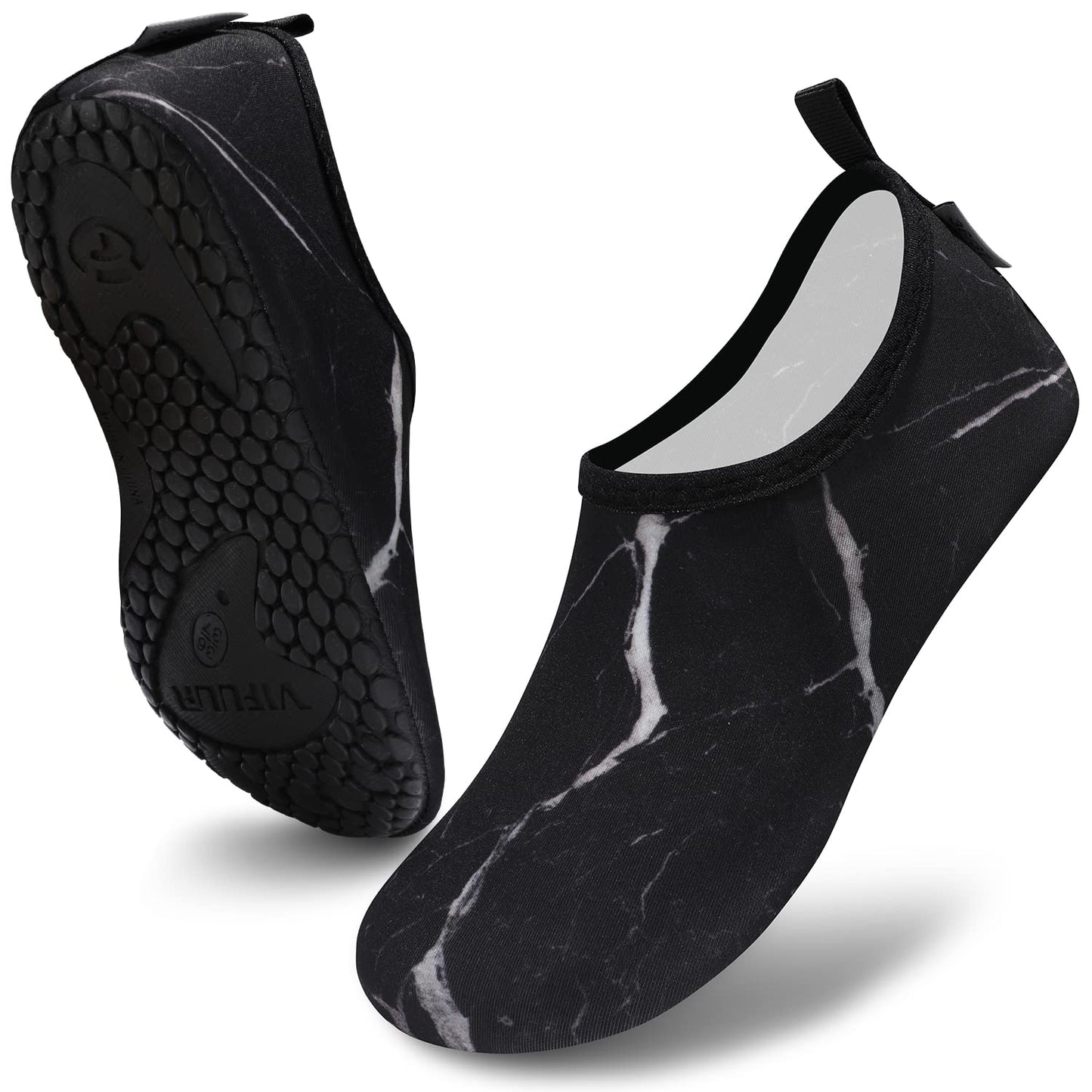 VIFUUR Water Shoes for Men Women Barefoot Quick Dry Aqua Socks Slip On
