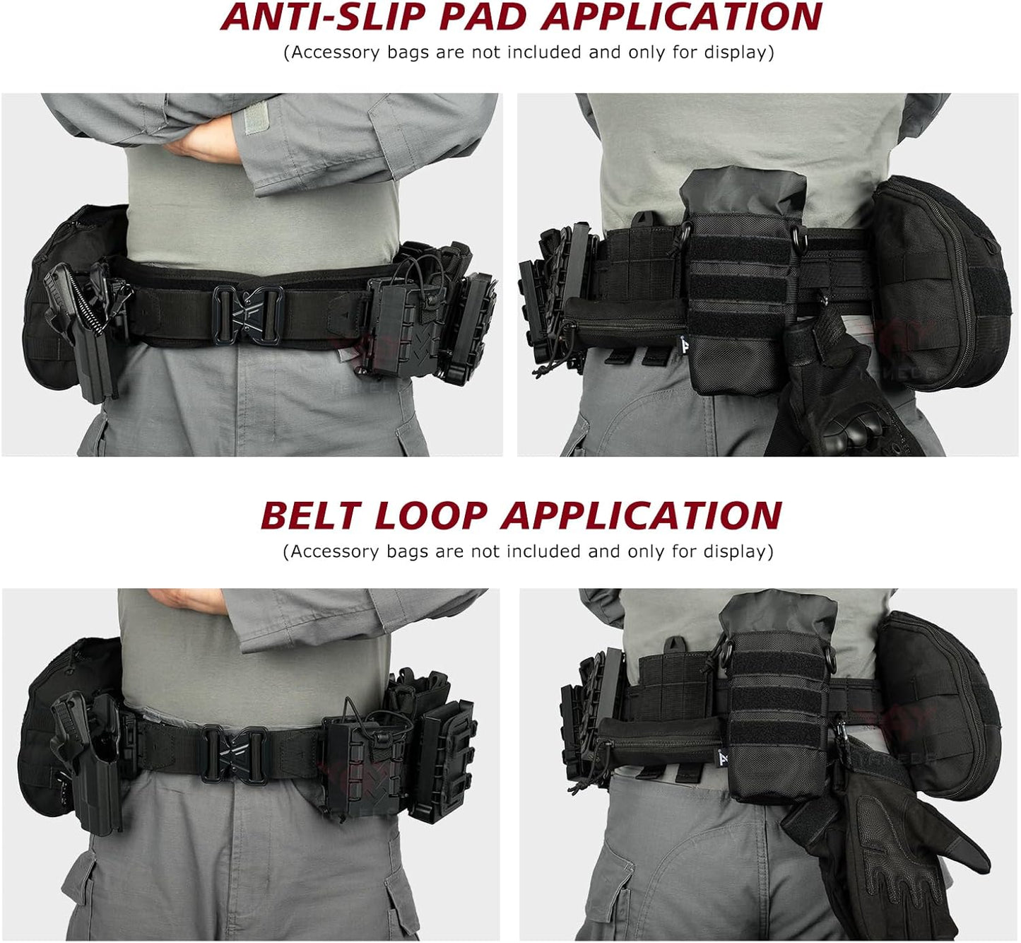 Tactical Battle Belt - Quick-Release Rigger for Men | Durable Anti-Slip Nylon Design