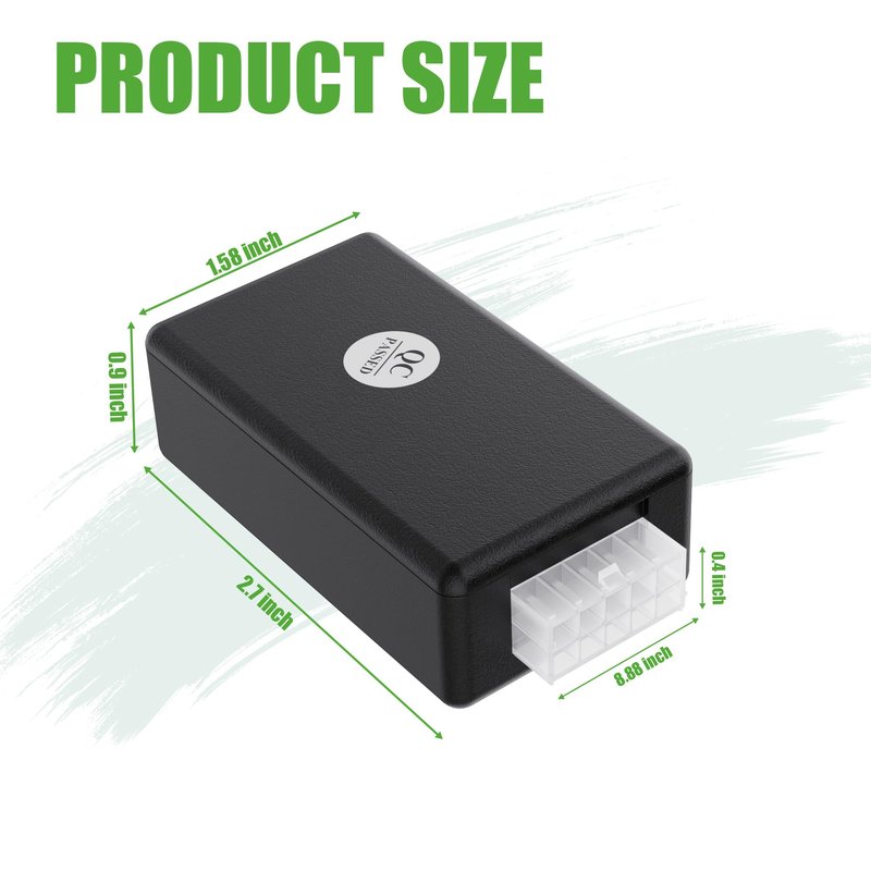 10L0L Golf Cart Control Box for Yamaha, EZGO TXT RXV and Club Car Precedent DS - Golf Cart Light Controller Relay Fixing Turn Signal Brake Light Failures